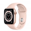 Apple Watch Series 6 40mm Gold with Pink Sand Sport Band